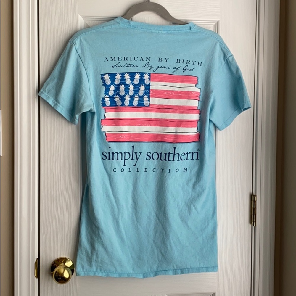 Patriotic Simply Southern T-Shirt 🇺🇸
